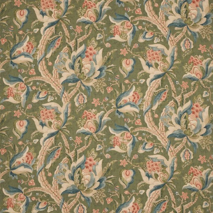 Orlando von Colefax and Fowler in Olive Green
