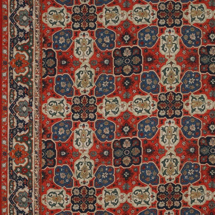 Perseus von Colefax and Fowler in Antique Red