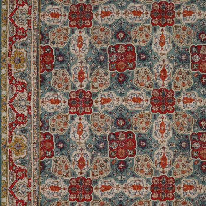 Perseus von Colefax and Fowler in Red/Aqua