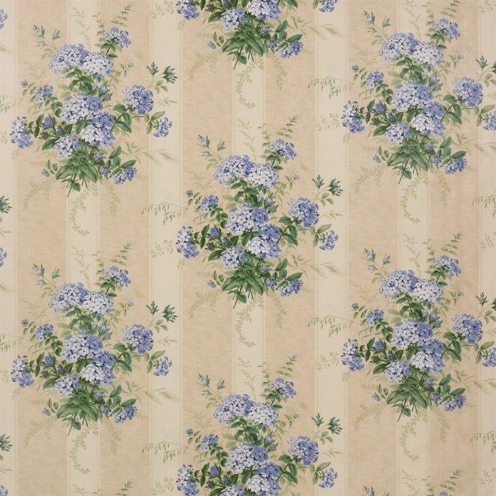 Plumbago Bouquet von Colefax and Fowler in Blue Chintz