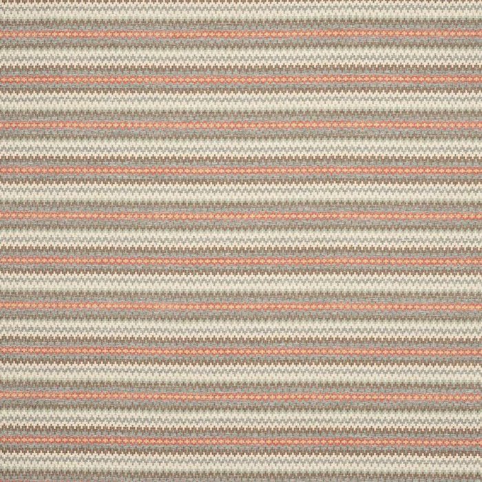 Radcot Stripe Red/Forest – Stoff von Colefax and Fowler