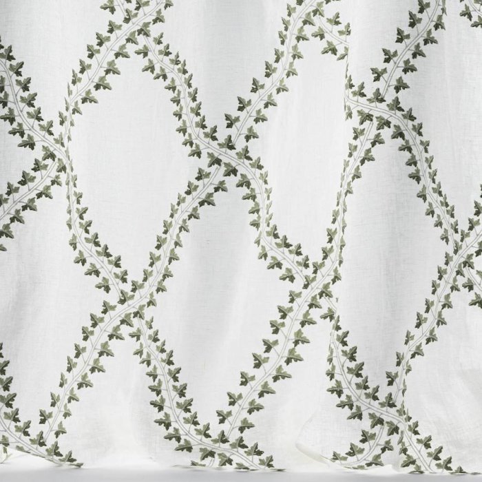 Radcot Trellis Green – Stoff von Colefax and Fowler