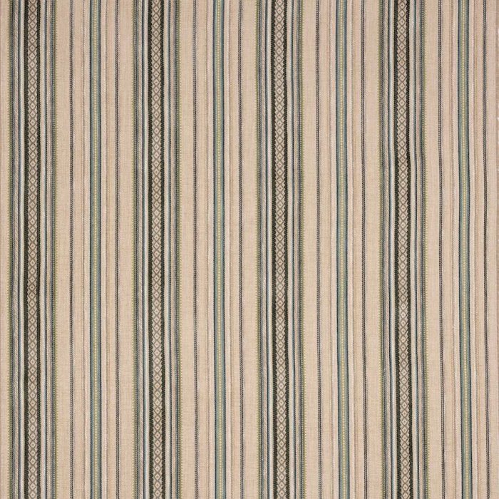 Ridgeway Stripe Teal – Stoff von Colefax and Fowler