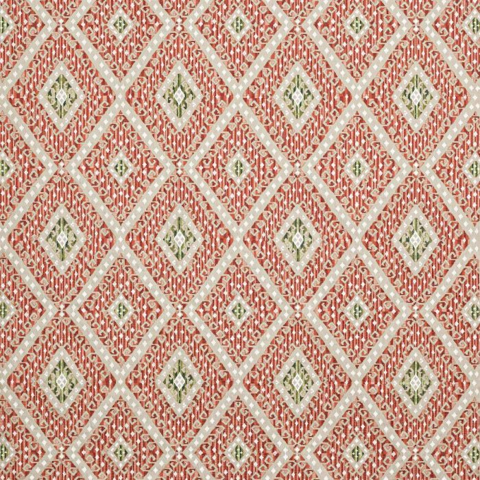 Rowley von Colefax and Fowler in Red/Green