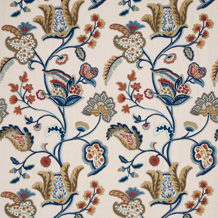 Seymour von Colefax and Fowler in Red/Blue
