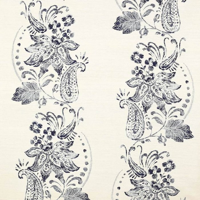 Sollander Navy – Stoff von Colefax and Fowler