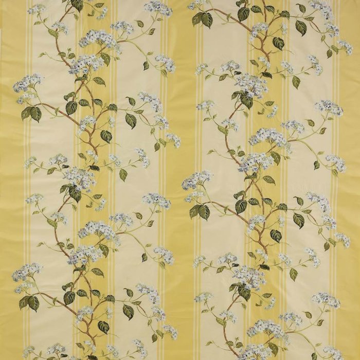 Summerby Silk Blue/Yellow – Stoff von Colefax and Fowler