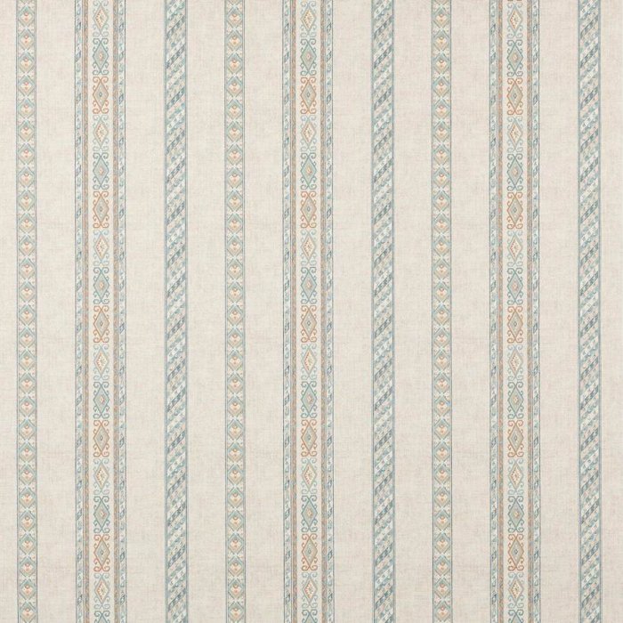 Tait Stripe von Colefax and Fowler in Old Blue