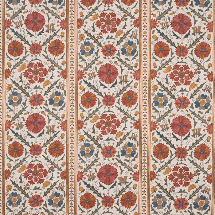 Tamarind von Colefax and Fowler in Antique Red
