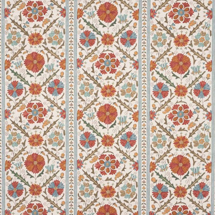 Tamarind von Colefax and Fowler in Tomato/Olive