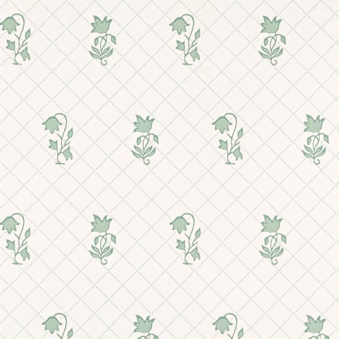 Berkeley Sprig Tapete von Colefax and Fowler in Forest Green