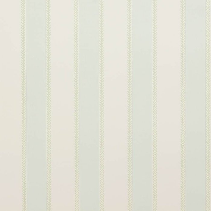 Graycott Stripe Tapete von Colefax and Fowler in Aqua/Green