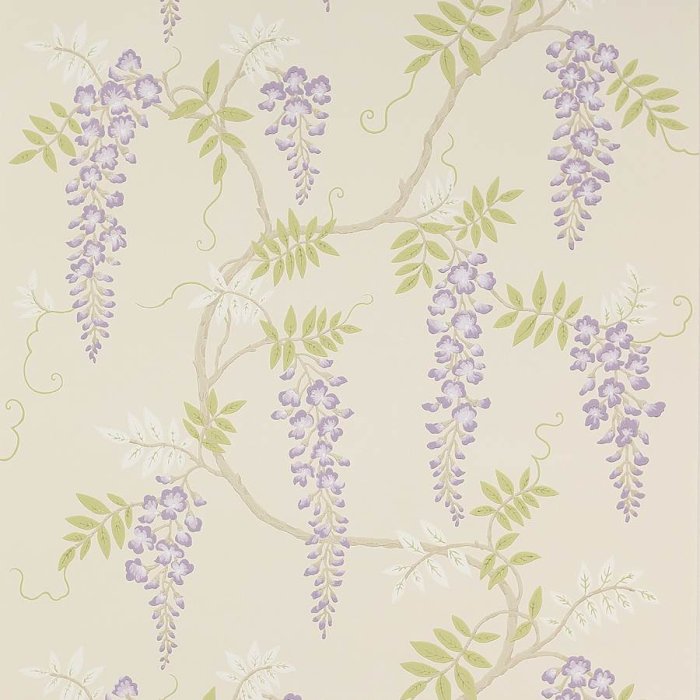 Grayshott Tapete von Colefax and Fowler in Lilac/Green