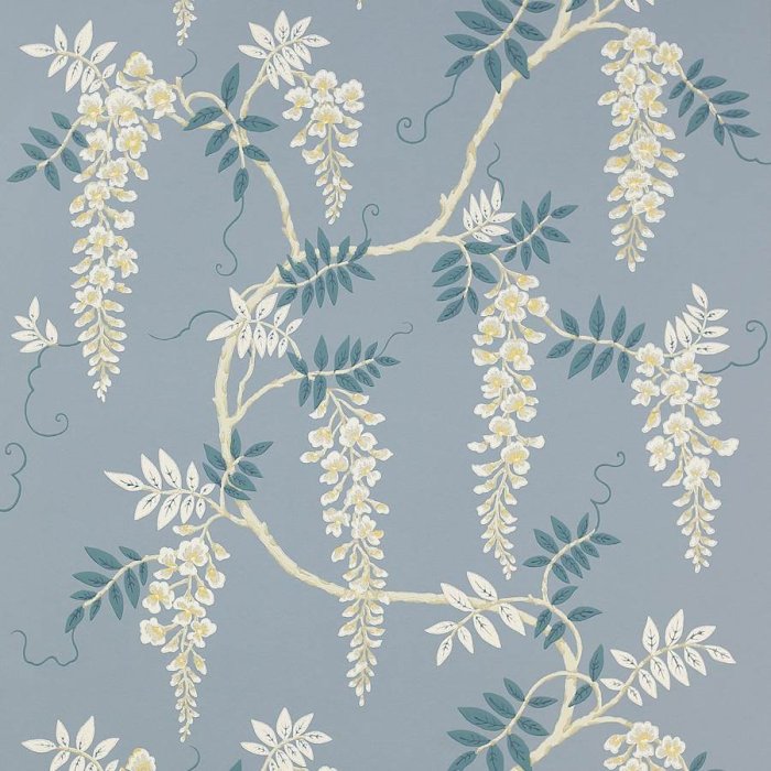 Grayshott Tapete von Colefax and Fowler in Navy