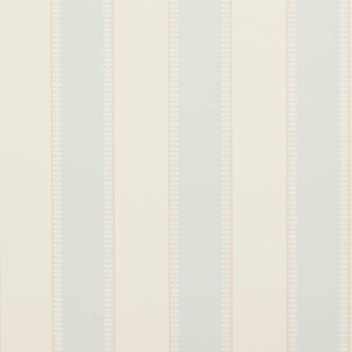 Hume Stripe Tapete von Colefax and Fowler in Old Blue