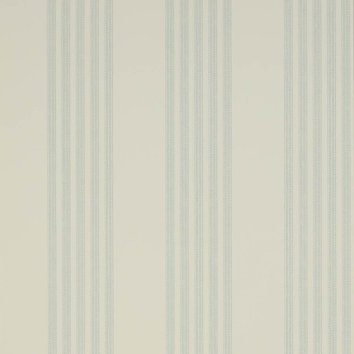 Jude Stripe Tapete von Colefax and Fowler in Aqua