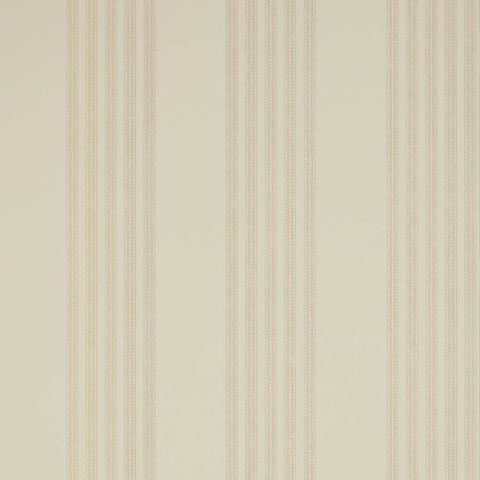 Jude Stripe Tapete von Colefax and Fowler in Beige