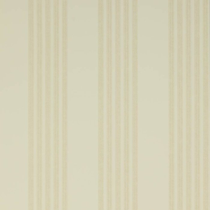 Jude Stripe Tapete von Colefax and Fowler in Gold
