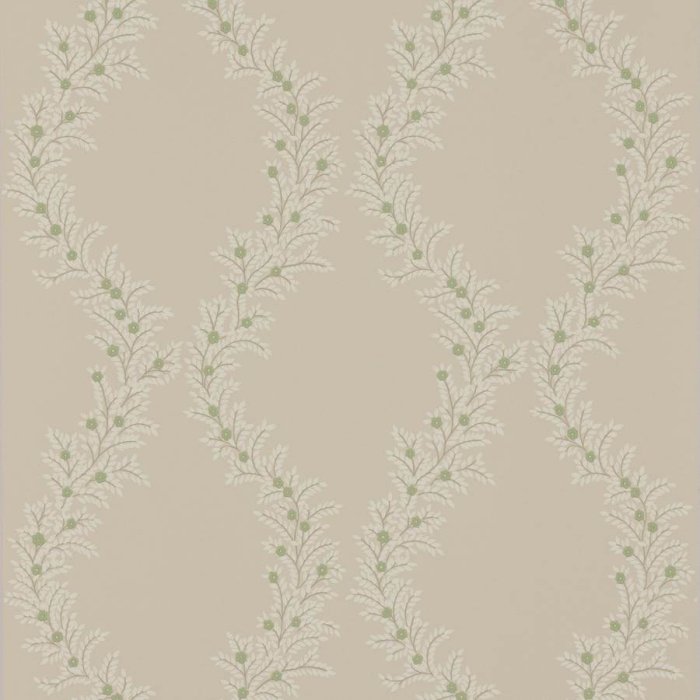 Liliana Tapete von Colefax and Fowler in Ivory