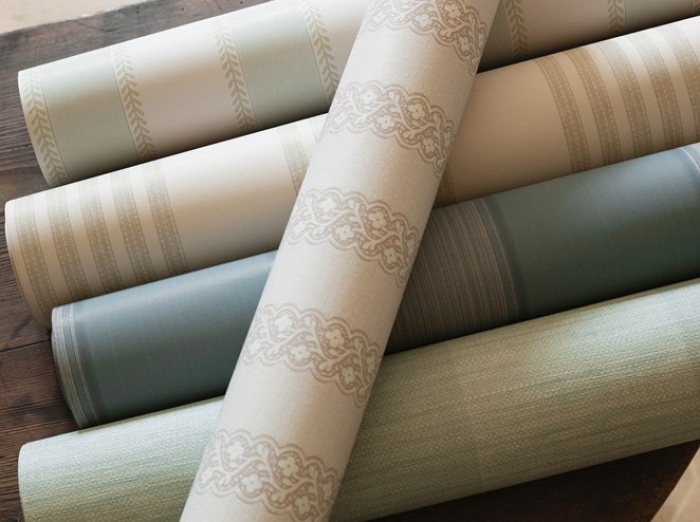 Mallory Stripe Tapete von Colefax and Fowler – Ambiente