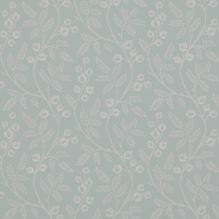 Morrigan Tapete von Colefax and Fowler in Aqua
