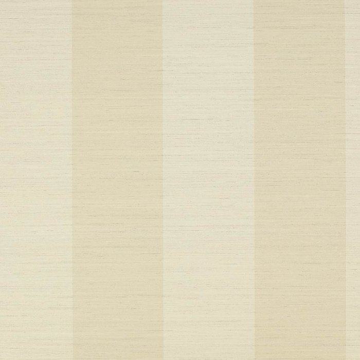 Sandrine Stripe Tapete von Colefax and Fowler in Ivory