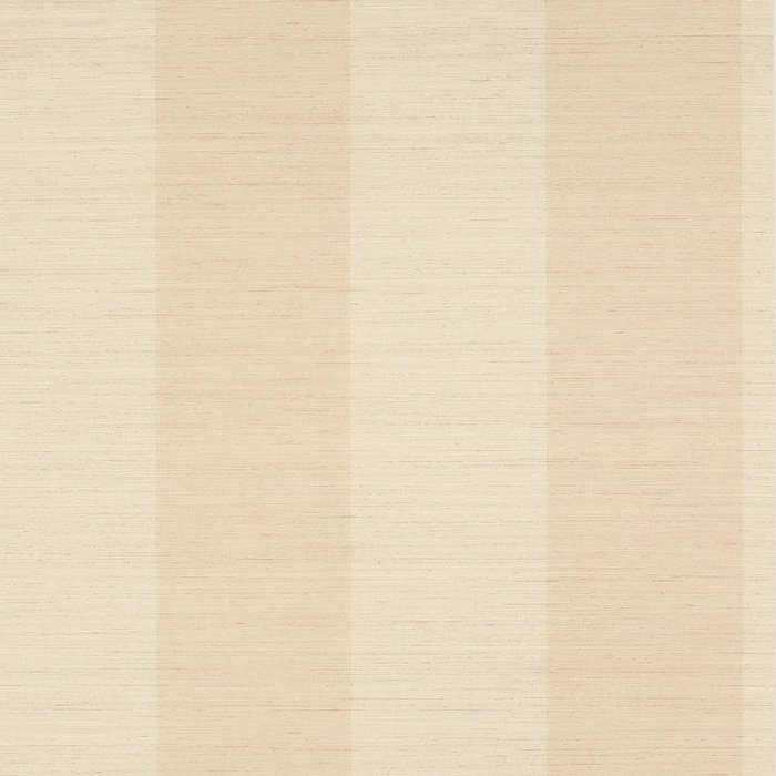 Sandrine Stripe Tapete von Colefax and Fowler in Pink