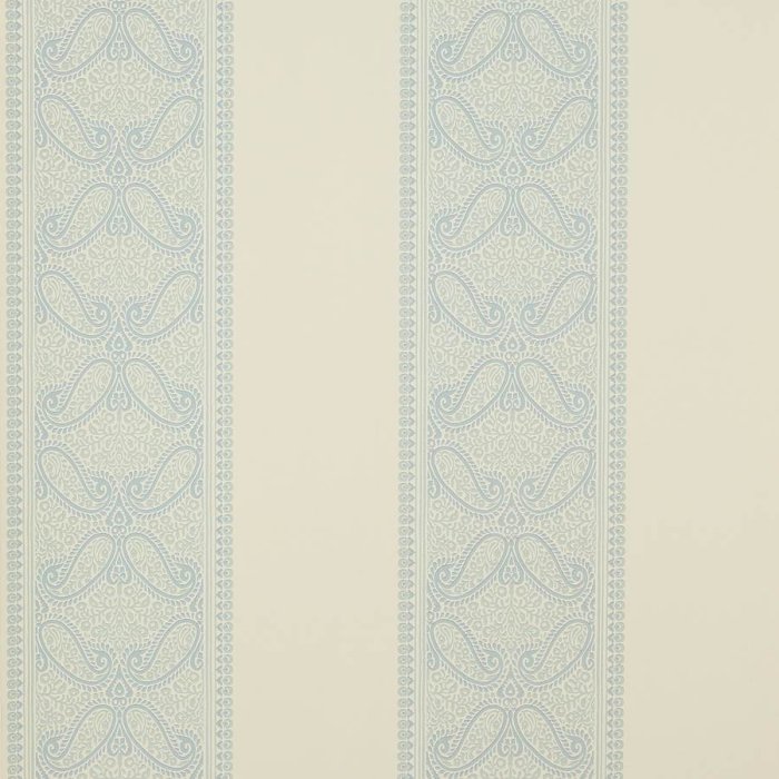 Verney Stripe Tapete von Colefax and Fowler in Blue