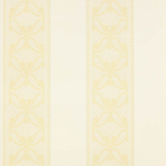 Verney Stripe Tapete von Colefax and Fowler in Gold
