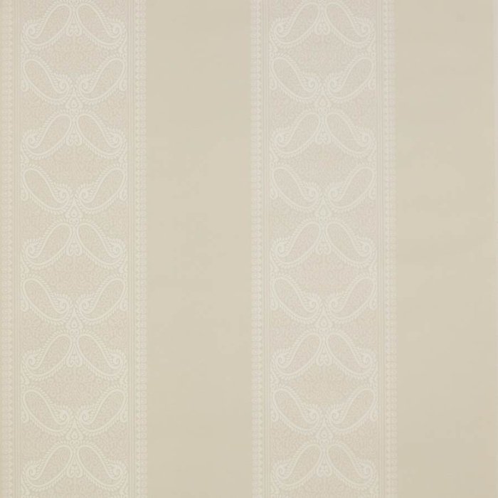 Verney Stripe Tapete von Colefax and Fowler in Ivory