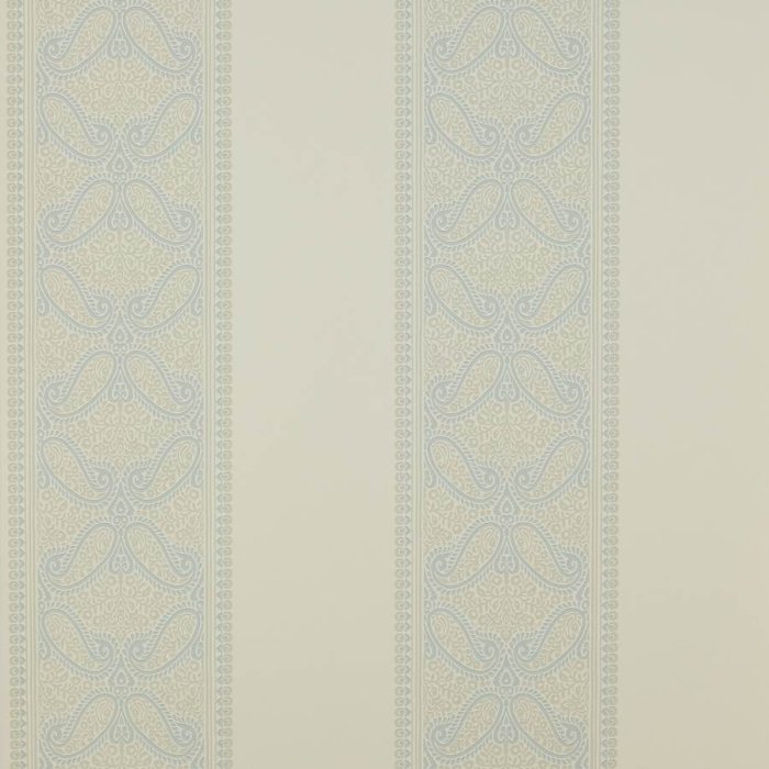 Verney Stripe Tapete von Colefax and Fowler in Old Blue