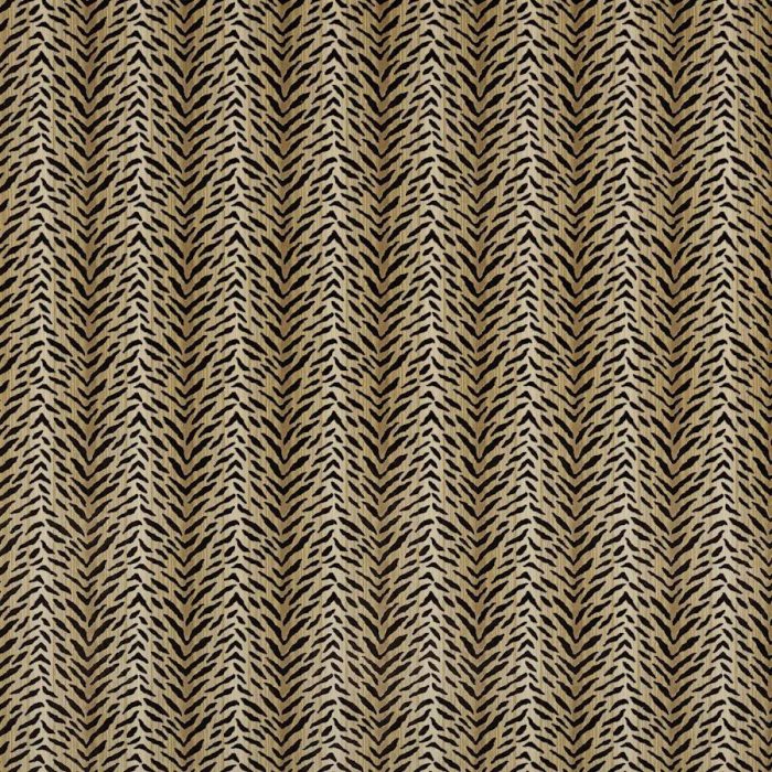Tigre Charcoal – Stoff von Colefax and Fowler
