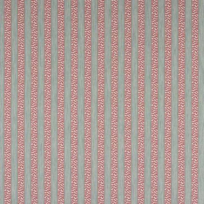 Tilney Stripe von Colefax and Fowler in Red/Green