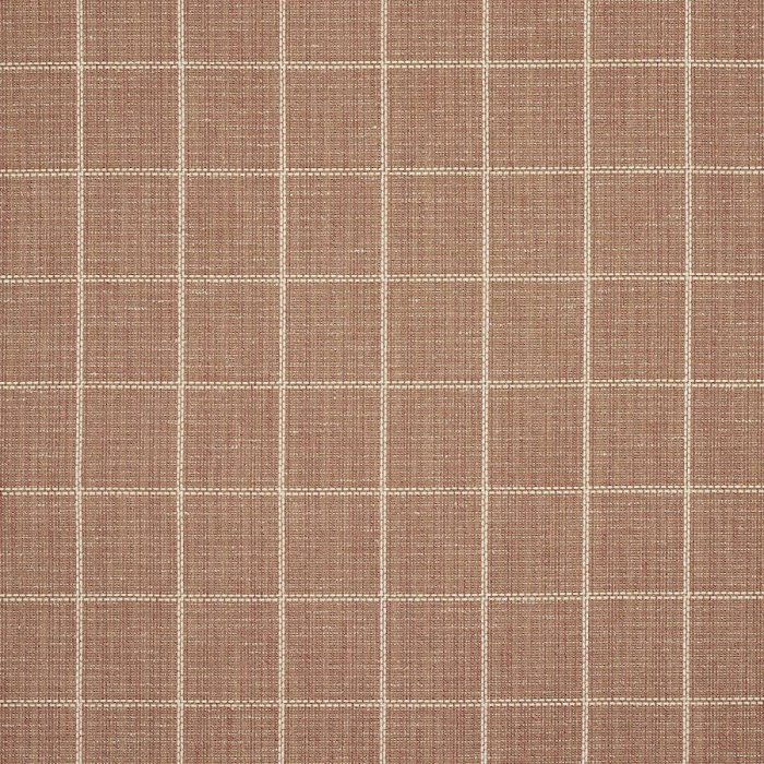 Walcott Check von Colefax and Fowler in Terracotta