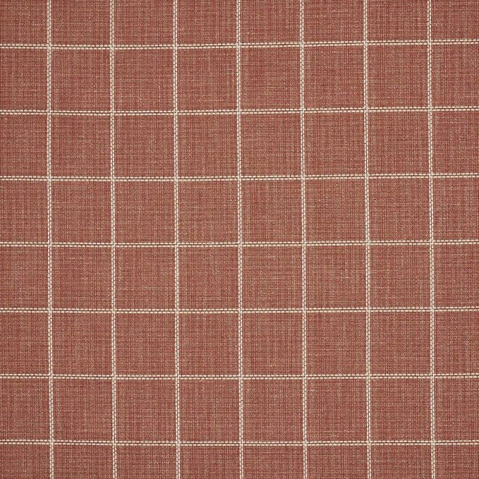 Walcott Check von Colefax and Fowler in Tomato