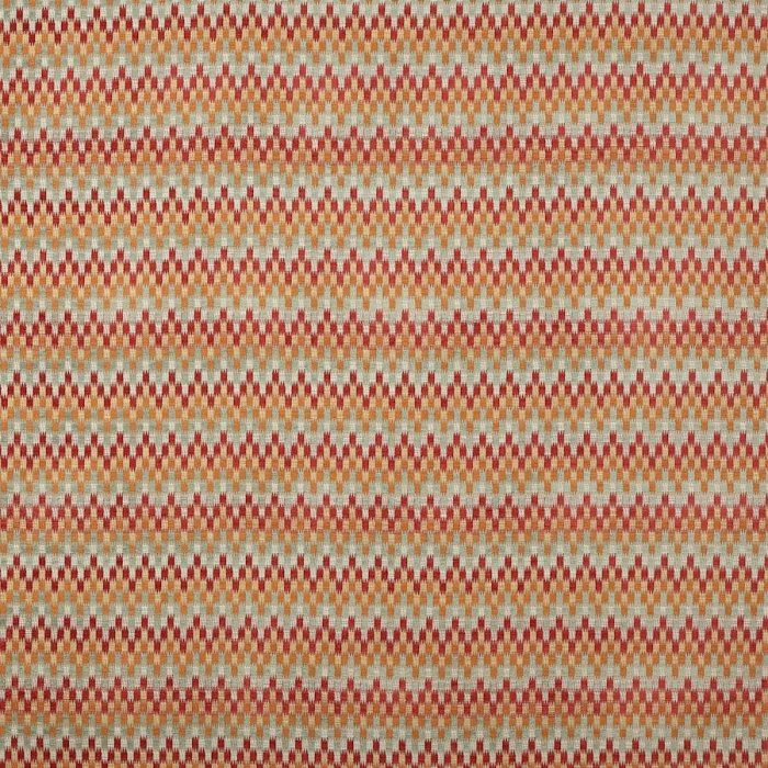 Wyatt Red/Sage – Stoff von Colefax and Fowler