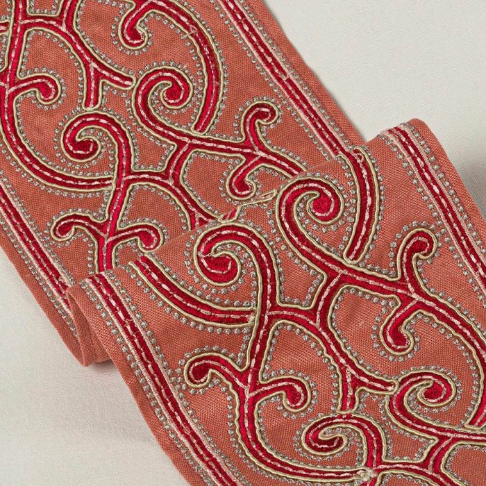 Aragon Braid Red – Breite Zierborte von Colefax and Fowler