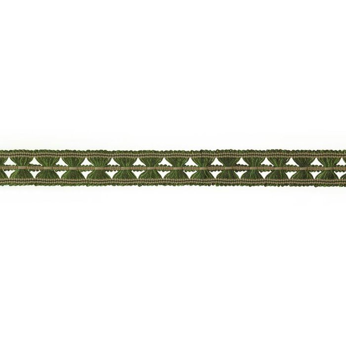 Arlington Butterfly Braid Green – Zierborte von Colefax and Fowler