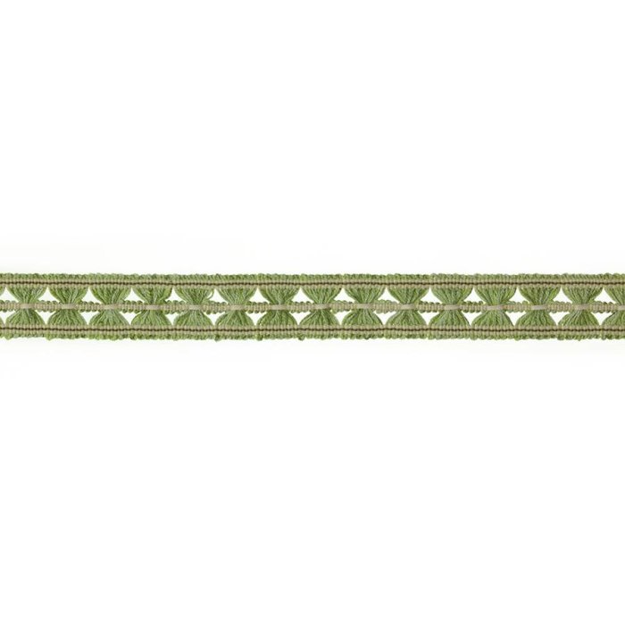 Arlington Butterfly Braid Leaf Green – Zierborte von Colefax and Fowler