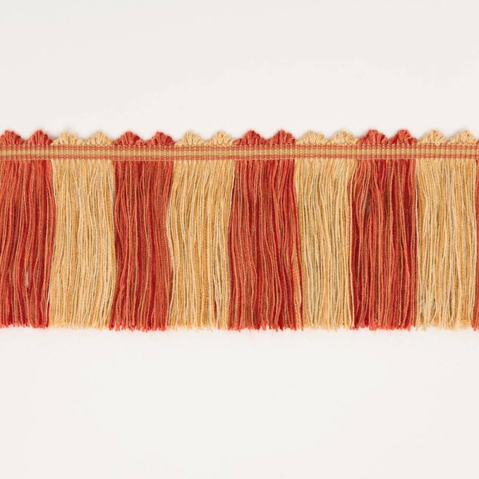 Arlington Cut Fringe Tomato – Schnittfranse von Colefax and Fowler