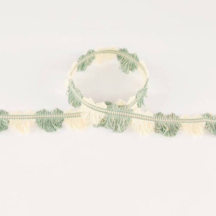 Arlington Fan Edge Aqua – Fächerborte von Colefax and Fowler