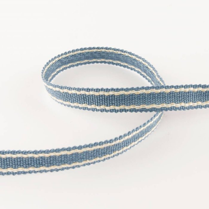 Arlington Narrow Braid Blue – Schmale Borte von Colefax and Fowler