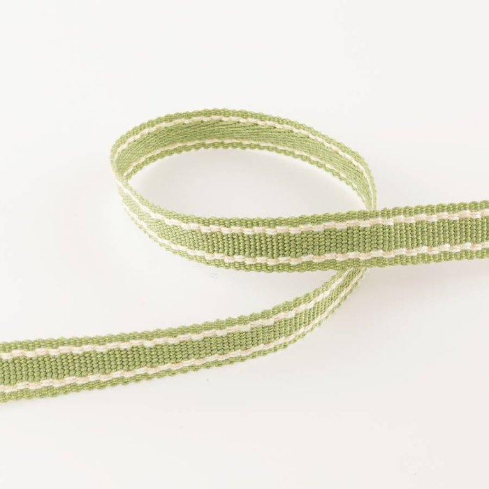 Arlington Narrow Braid Leaf Green – Schmale Borte von Colefax and Fowler