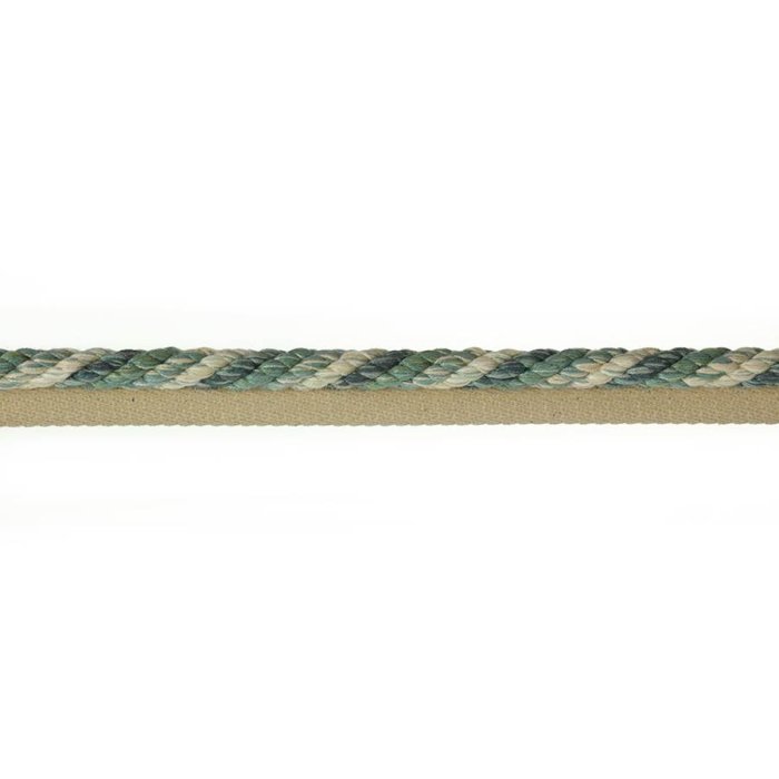 Arlington Rope Flanged Aqua – Kordel mit Flansch von Colefax and Fowler