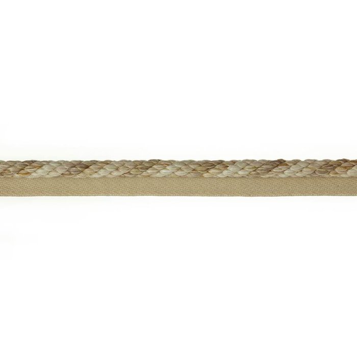 Arlington Rope Flanged Beige – Kordel mit Flansch von Colefax and Fowler