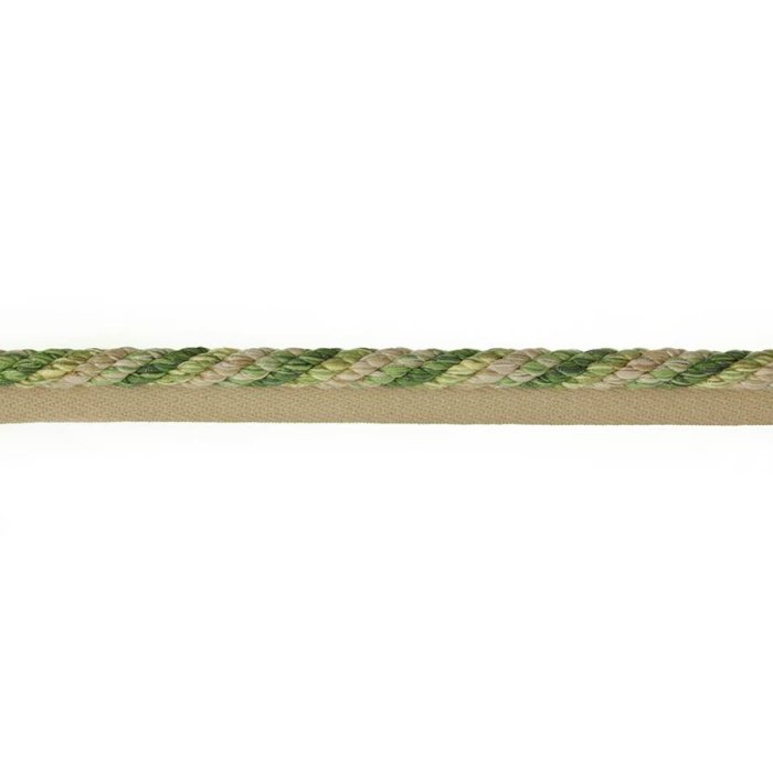 Arlington Rope Flanged Leaf Green – Kordel mit Flansch von Colefax and Fowler