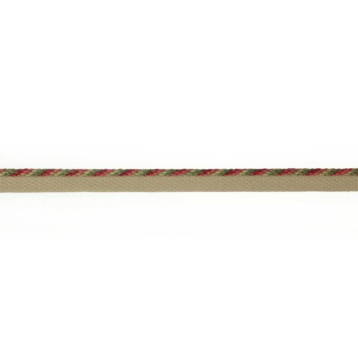Arlington Small Rope Red/Green – Kordel mit Flansch von Colefax and Fowler