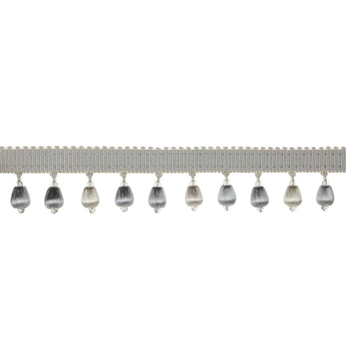 Delano Drop Fringe Old Blue – Perlenfranse von Colefax and Fowler