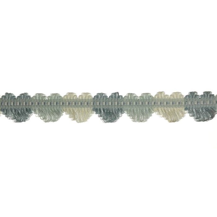 Delano Fan Edge Aqua – Fächerborte von Colefax and Fowler