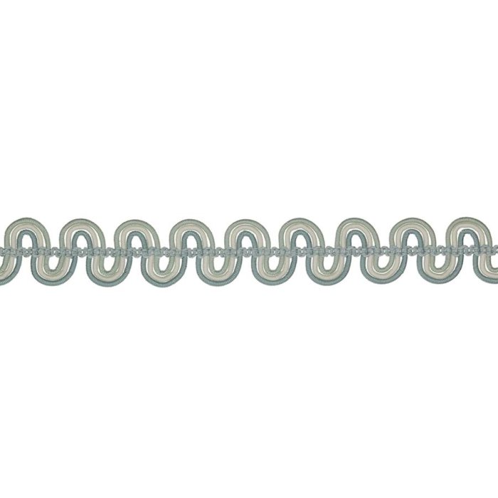 Delano Gimp Braid Aqua – Gimpe-Borte von Colefax and Fowler
